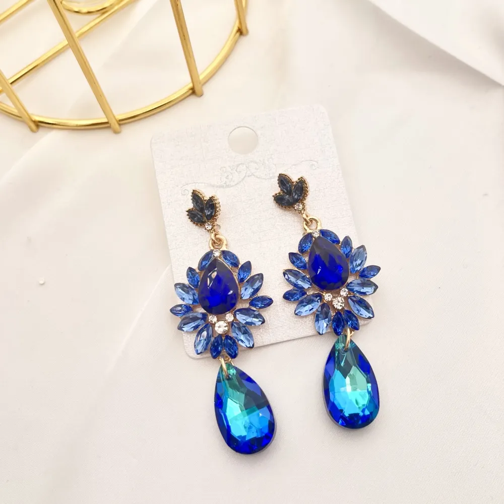 Fantasia-Orecchini Moda Vetro - OMM-520-L30