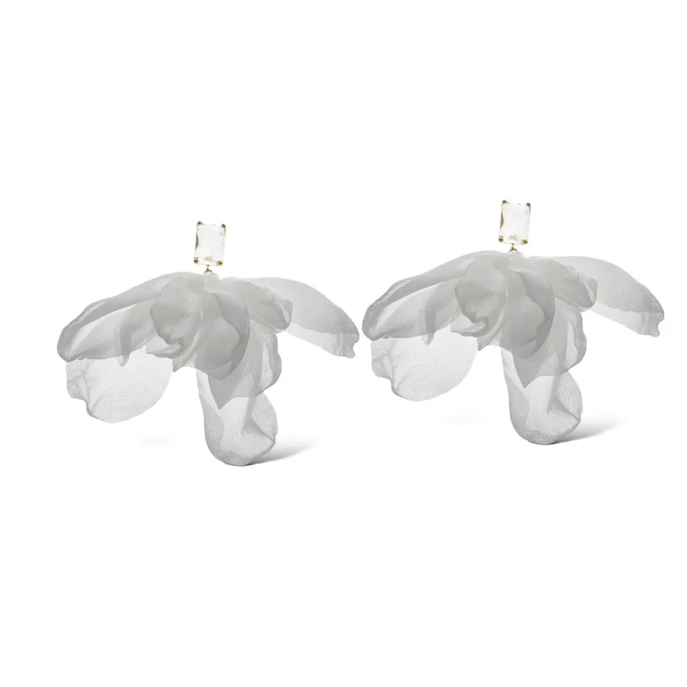 Punto Luce con Petali  -Orecchini Moda - OMM-769-02