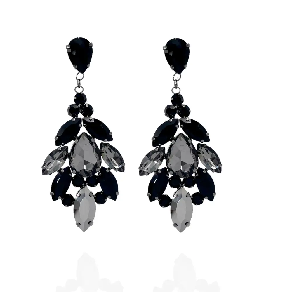 Chandelier-Orecchini con Pietre Colorate - OMZ-159-19680