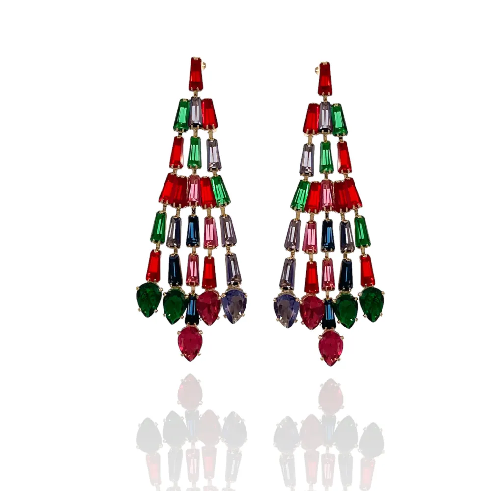 Fantasia Pendente-Orecchini con Zirconia - OMZ-416-L26