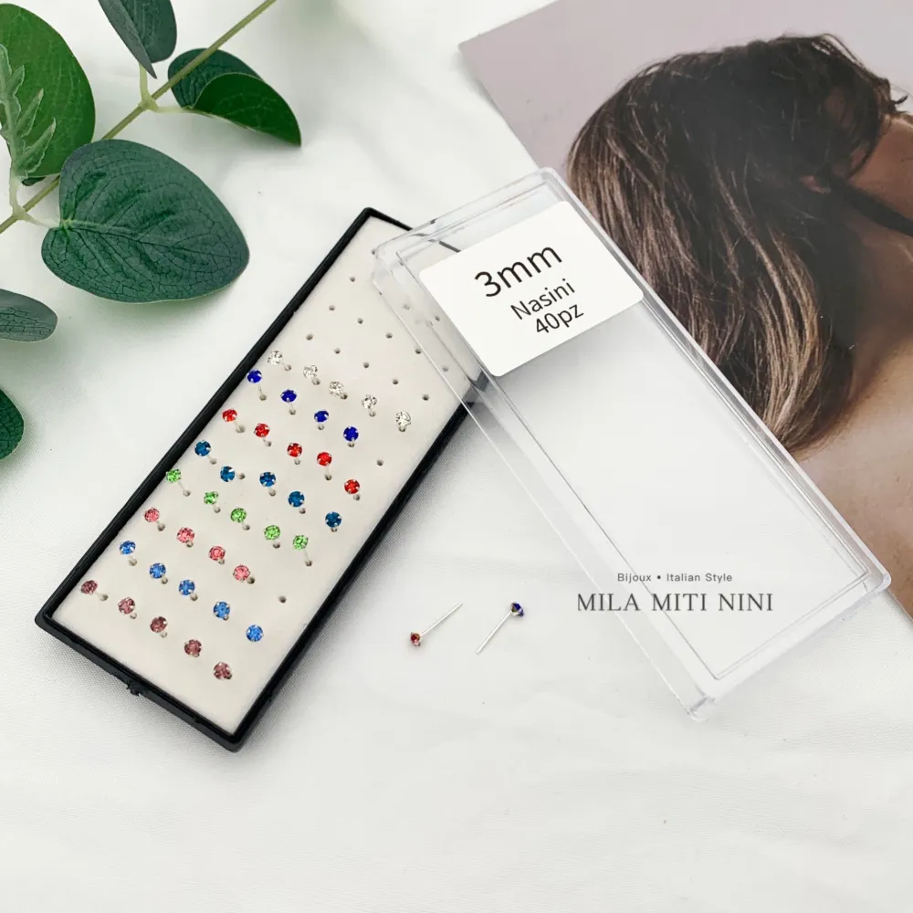 Nasini Punto Luce 3.0mm-Orecchini per Naso - PCA-135-415