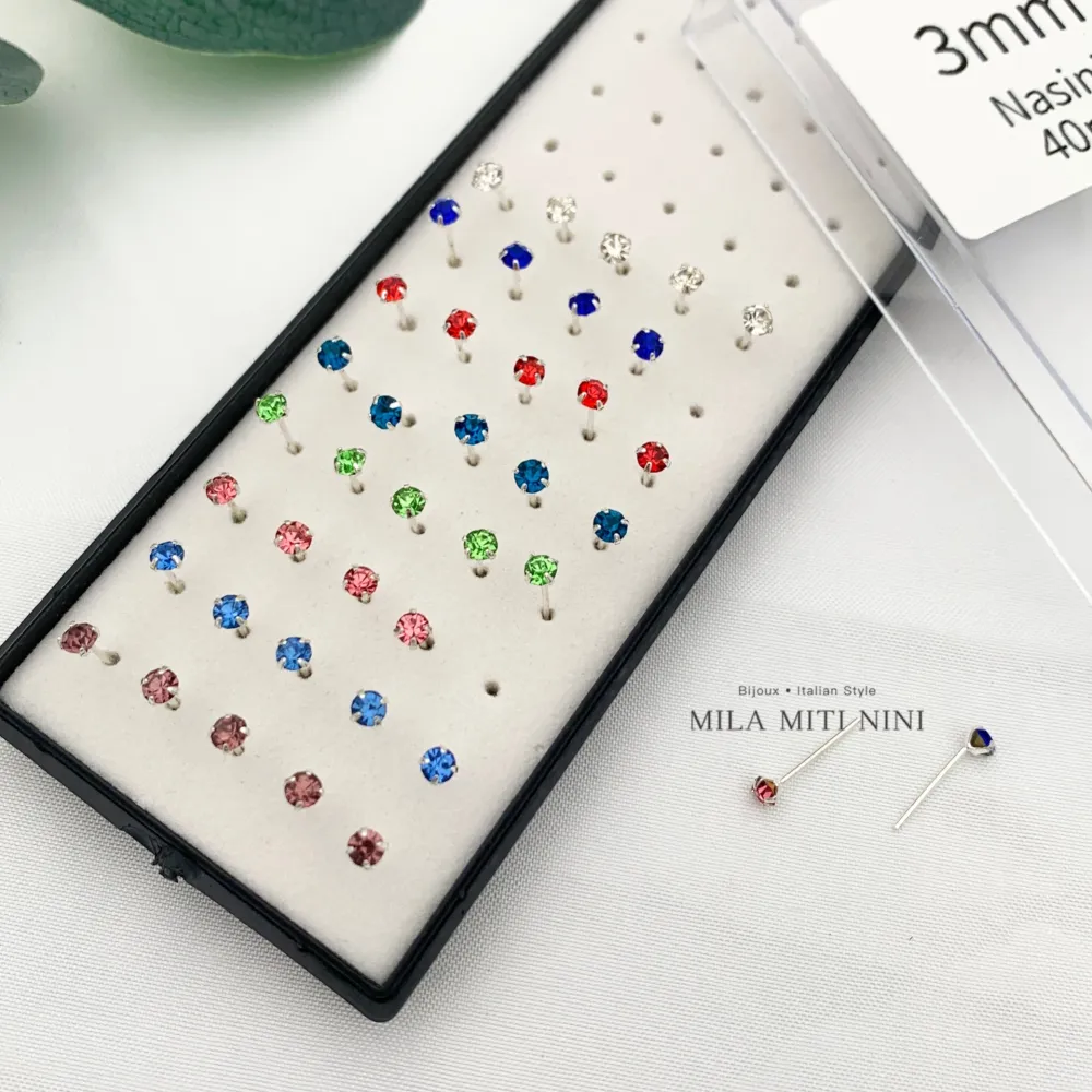 Nasini Punto Luce 3.0mm-Orecchini per Naso - PCA-135-415