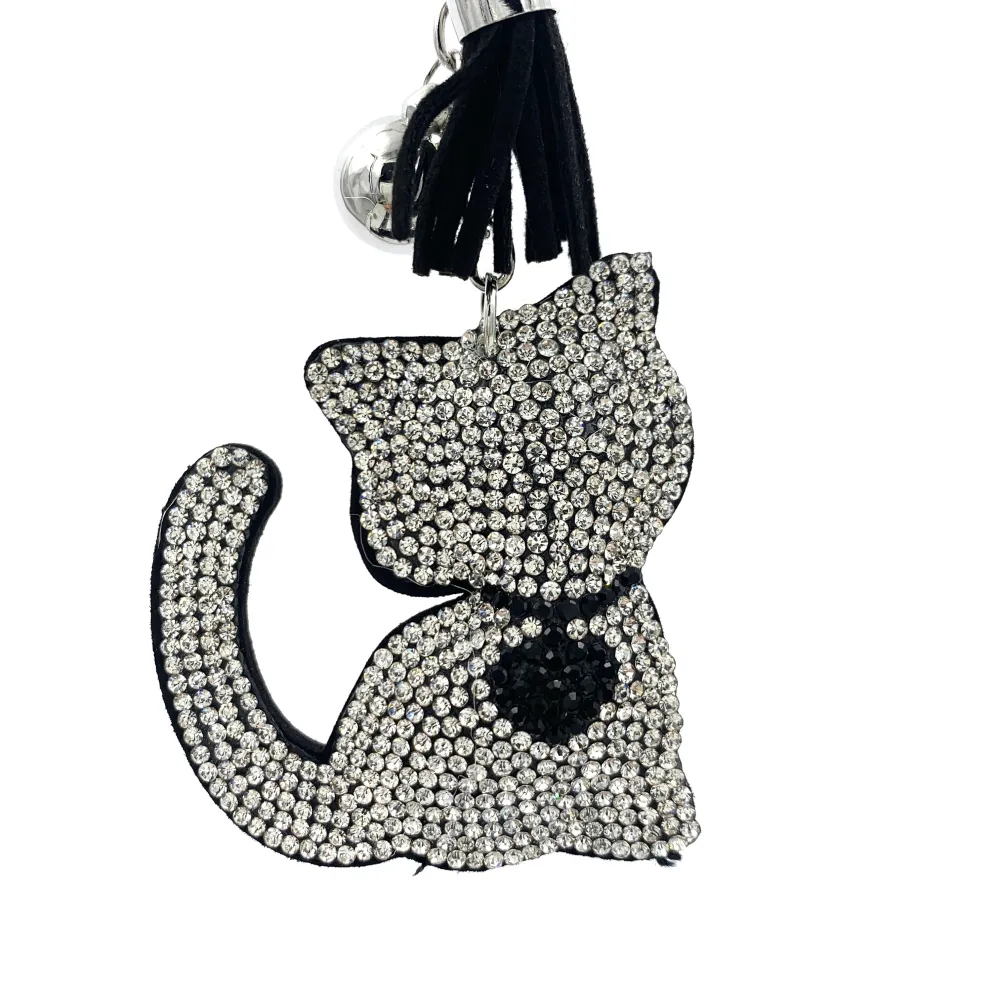 PKS7105-Gatto Misto- 12 Pz Portachiavi in Similpelle - PKM-146-158