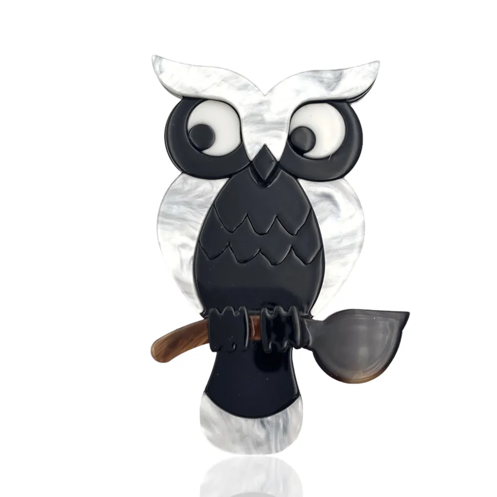 Gufo-Spilla Moda in Resina - SPM-121-69