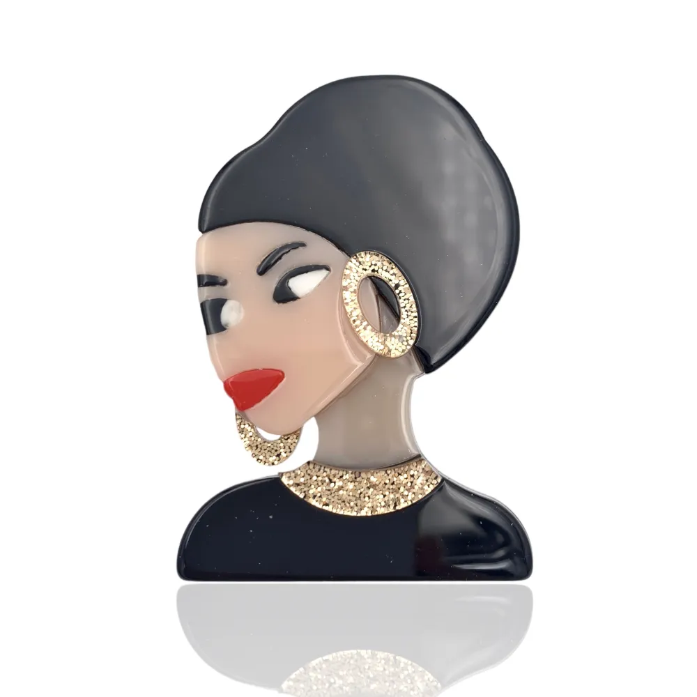 Donna-Spilla Moda in Resina - SPM-121-76