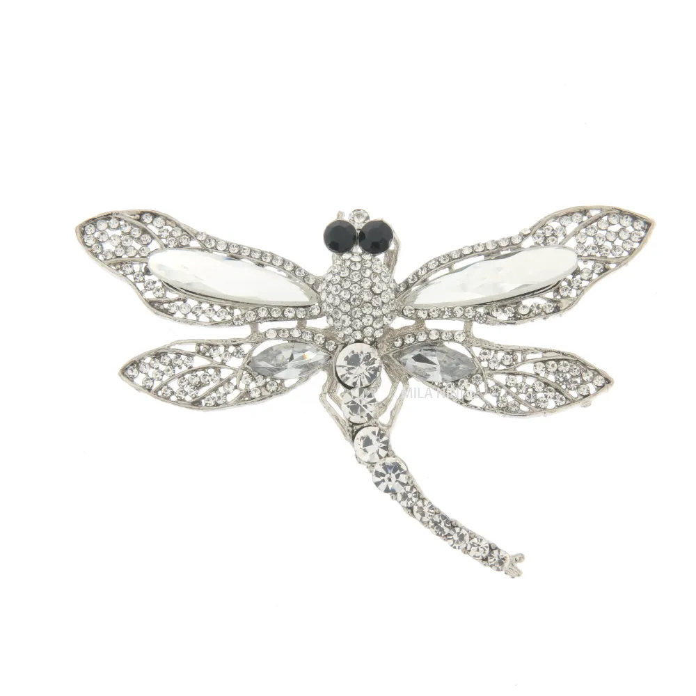 Spilla Grossa con Pietre Colorate - SPM-321-197 10mm