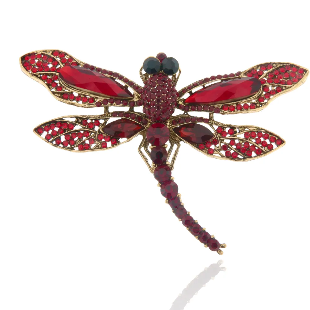 Spilla Grossa con Pietre Colorate - SPM-321-197 10mm