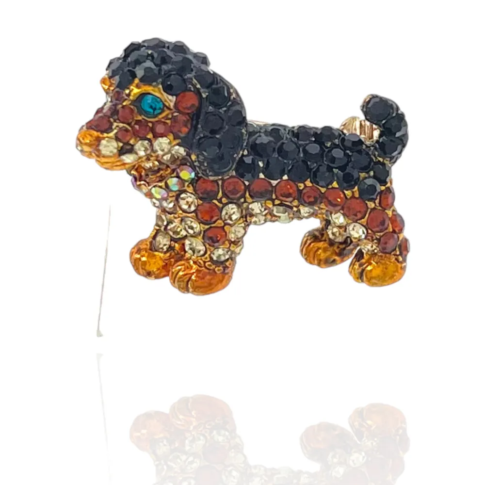 Cagnolino-Spilla in Metallo - SPM-321-374