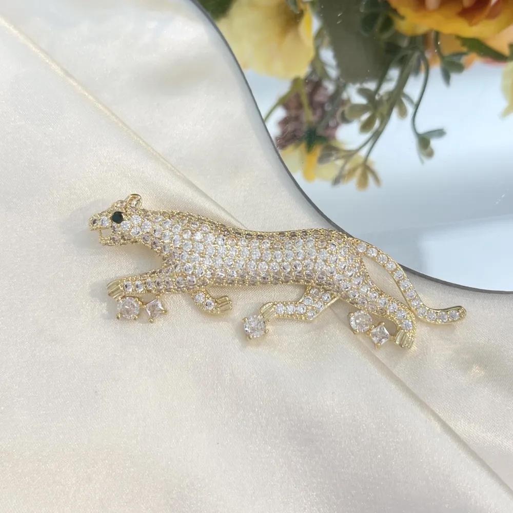 Pantera-Spilla con Zirconia - SPM-506-267