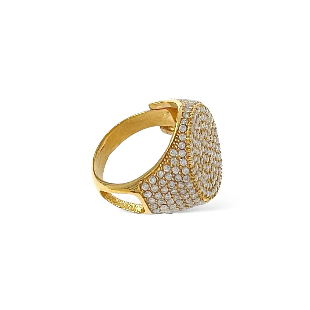 Tondo  -Anello Regolabile in Acciaio - AAR-103-AA4470R