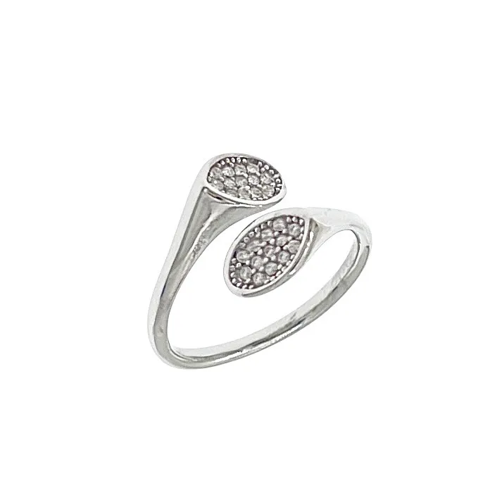 Semplice -Anello Regolabile in Acciaio - AAR-103-AA5180R