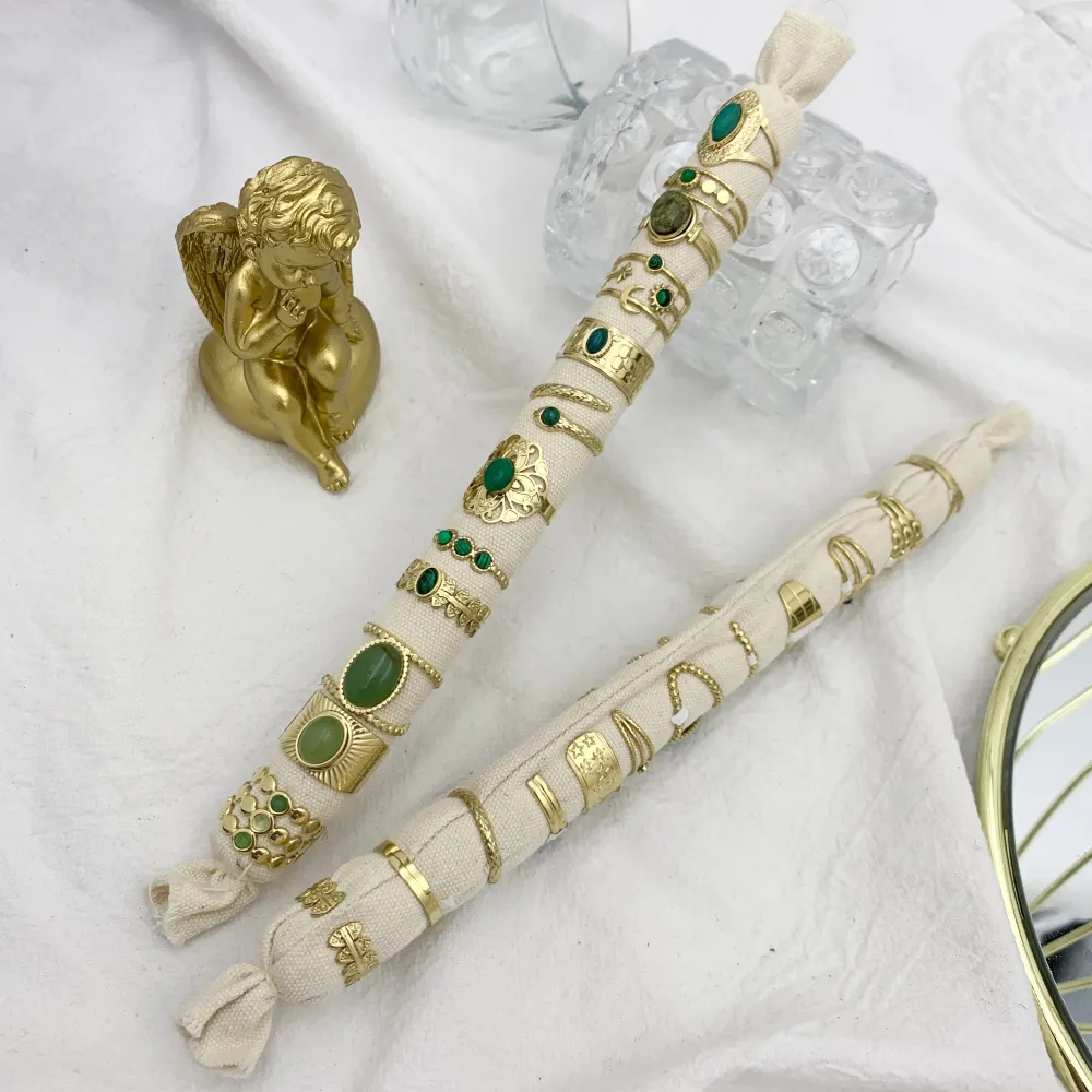 Mix Modelli Colorati-12pz Anelli in Acciaio - APA-732-119