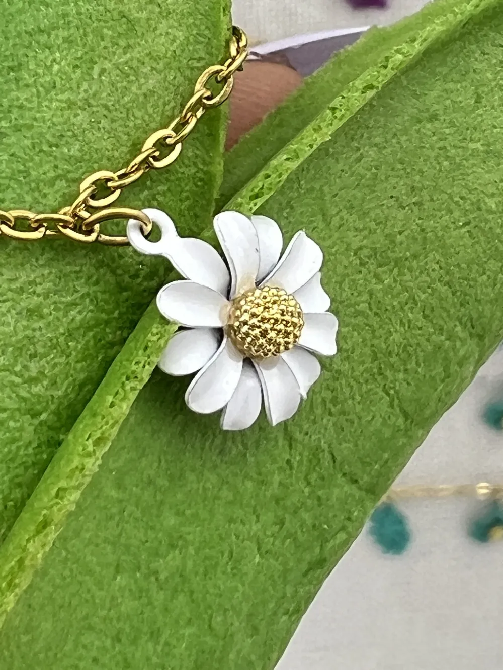 Margherita Smaltata -Bracciale in Acciaio con Chiusura - BAC-103-AA3449B