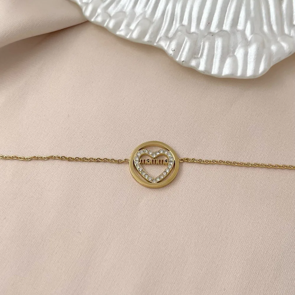 Mamma-Bracciale in Acciaio e Zirconia - BAC-103-AA956B