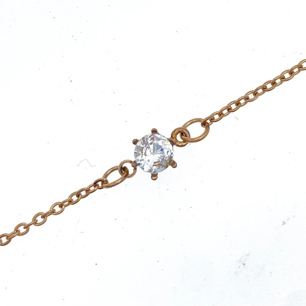 Punto Luce 5mm a 6Griffe-Bracciale in Acciaio con Chiusura - BAC-413-1804