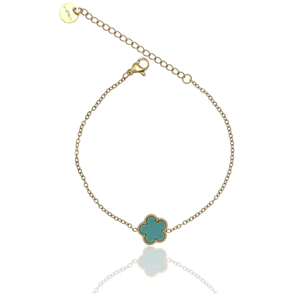 Fiore-Bracciale in Acciaio - BAC-413-2035