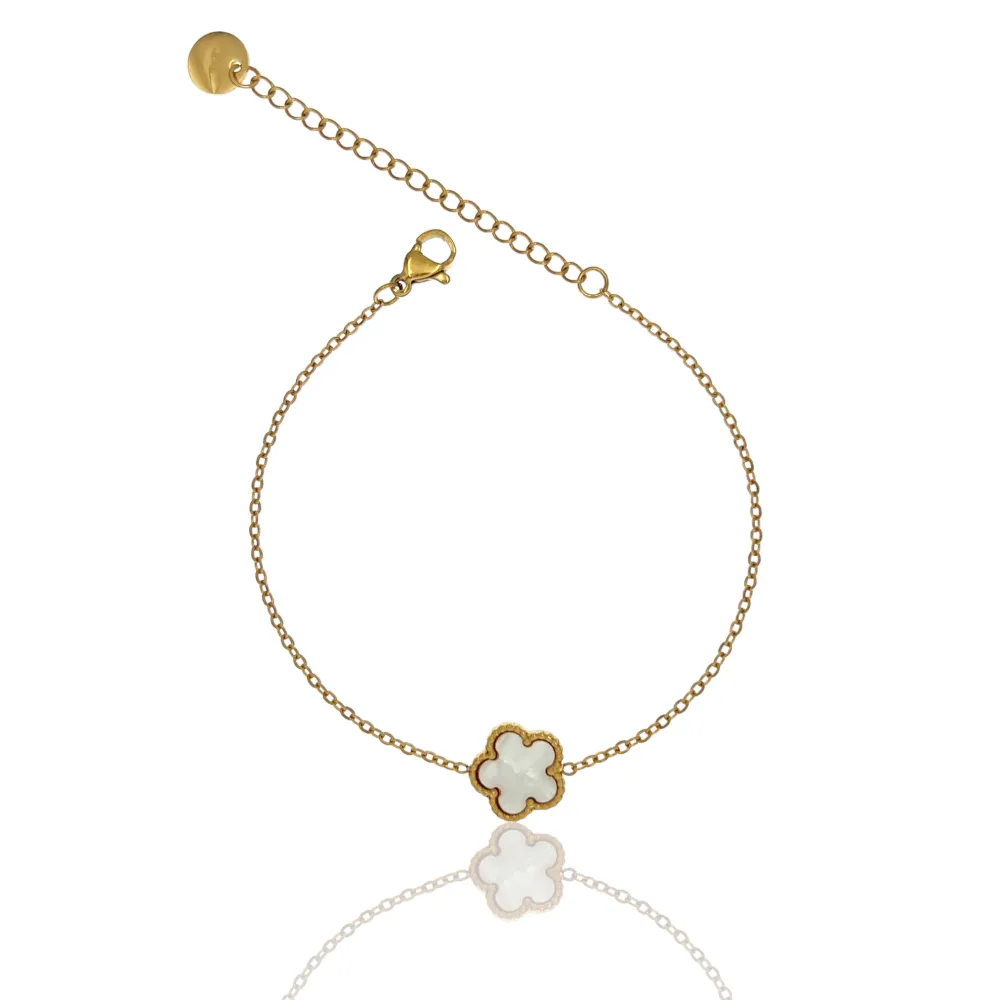 Fiore-Bracciale in Acciaio - BAC-413-2035