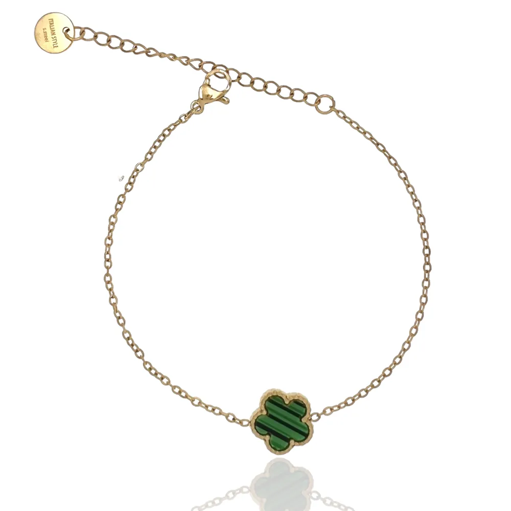 Fiore-Bracciale in Acciaio - BAC-413-2035