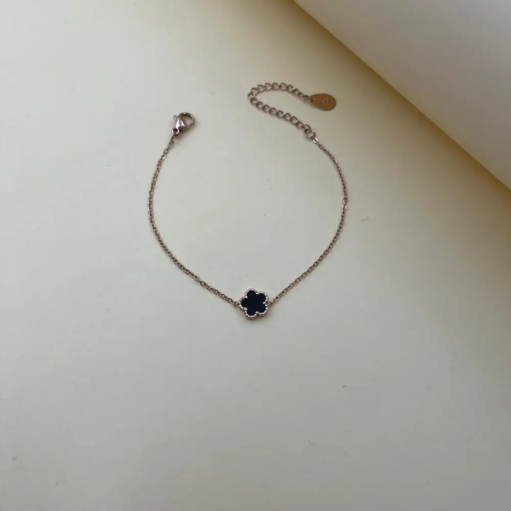 Fiore Margherita-Bracciale in Acciaio con Chiusura - BAC-413-255