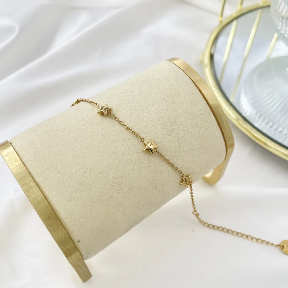 Stella Bombato-Bracciale in Acciaio - BAC-413-3148