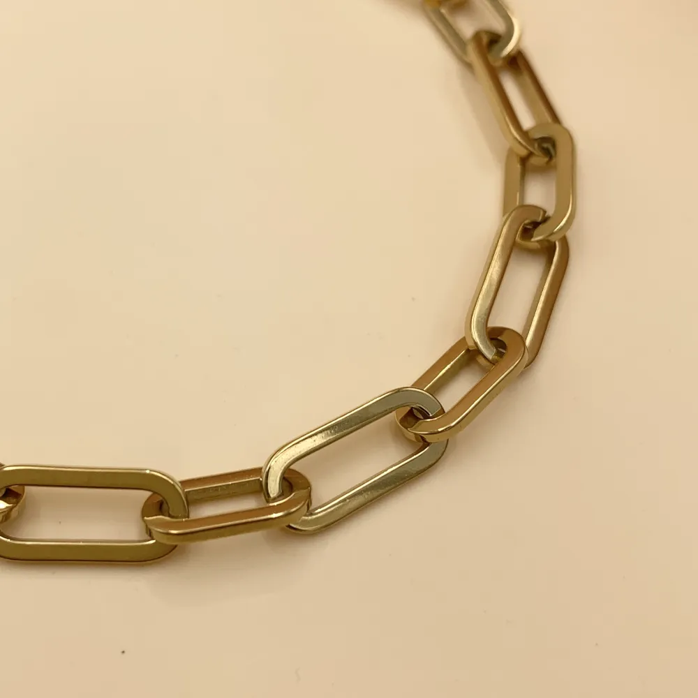 BAC7468-Catena Piccola 7x14mm  -Bracciale in Acciaio - BAC7468-Catena Piccola 7x14mm  -Bracciale in Acciaio