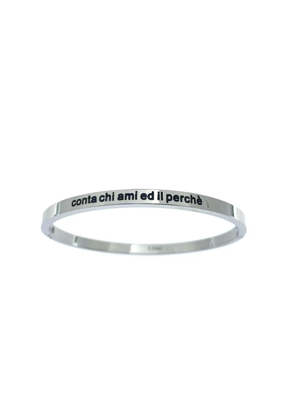 Bracciale rigido con le frasi da 1 a 27-Bracciale in Acciaoo - BAR-413-B60-1