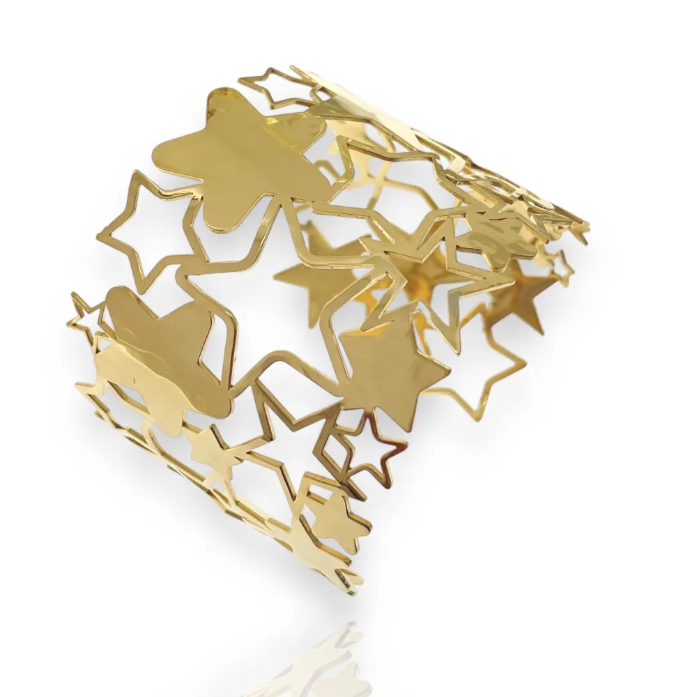 Stella-Bracciale Rigido in Acciaio - BAR-732-228