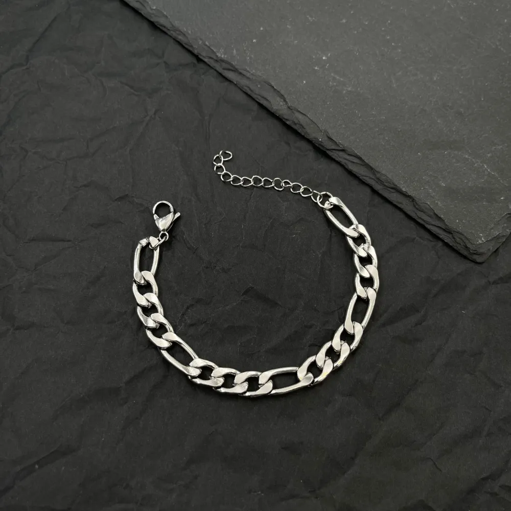 Catena 3+1 Grande -Bracciale in Acciaio - BAU-208-232