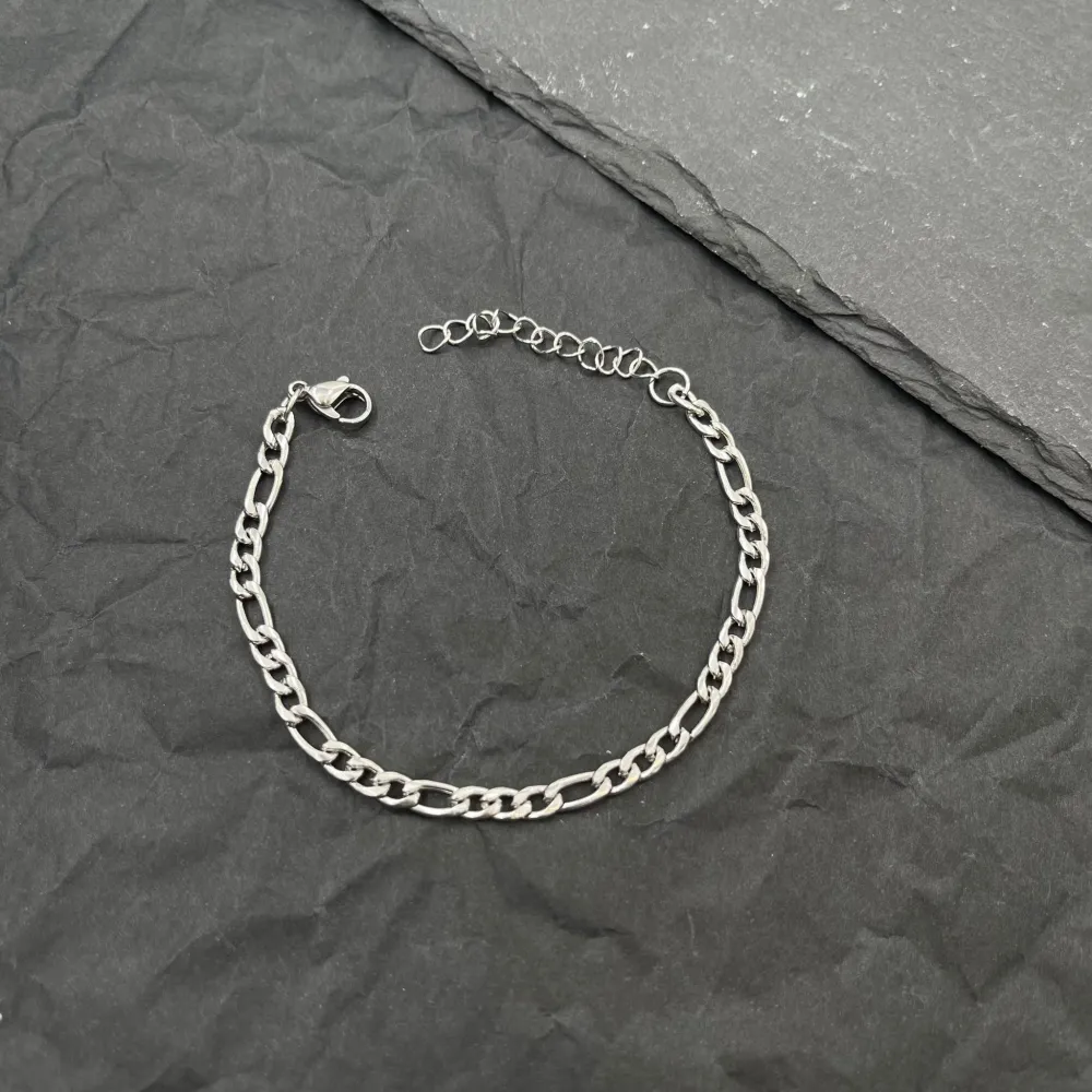 Catena 3+1-Bracciale in Acciaio - BAU-208-237