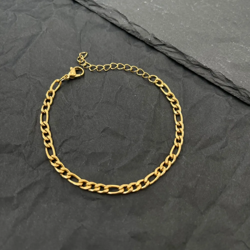 Catena 3+1-Bracciale in Acciaio - BAU-208-237