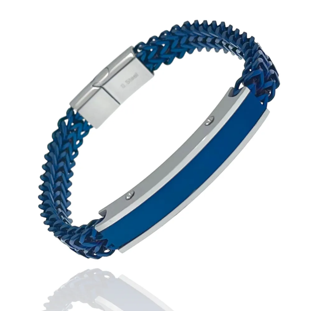 Senplice-Bracciale da Uomo in Acciaio - BAU-208-308