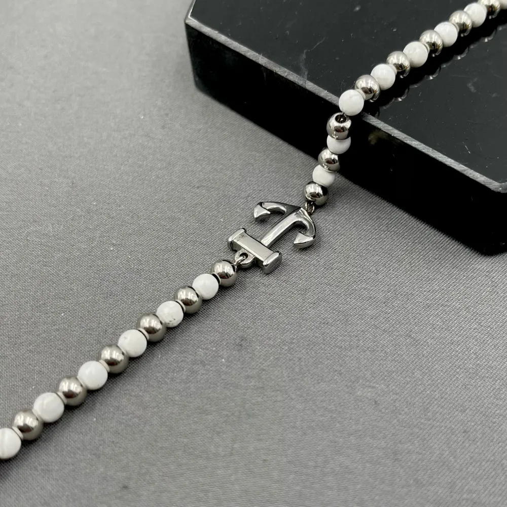 A'ncora-Bracciale in Acciaio da Uomo - BAU-600-B210