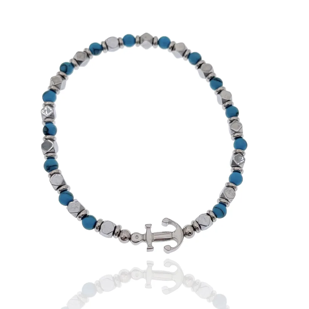 A’ncora-Bracciale Elastico in Acciaio - BAU-600-H189