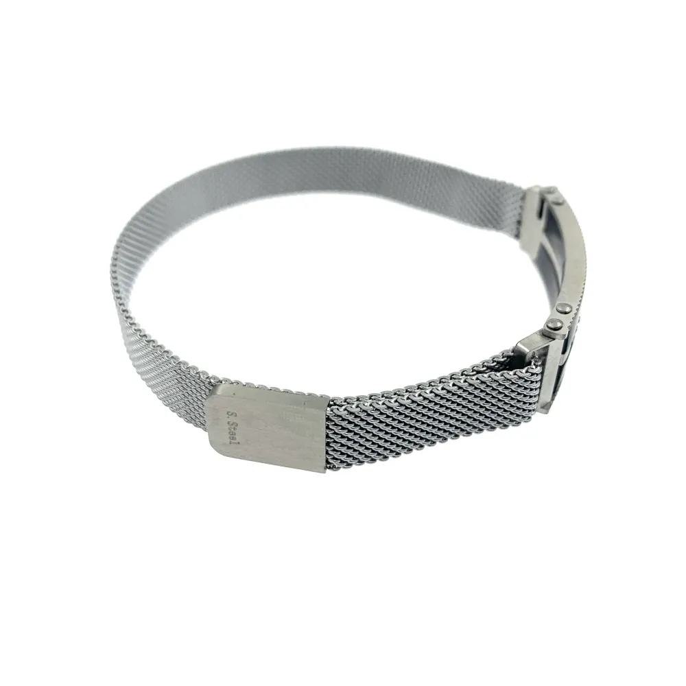 Bracciale da Uomo Regolabile con Chiusura a Calamita - BAU6970-Piastrina-Bracciale da Uomo