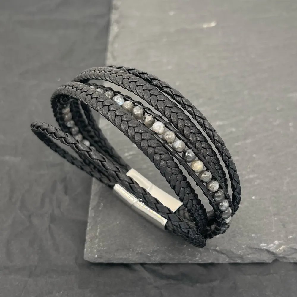 Multifili -Bracciale in Acciaio da Uomo - BAU-720-24