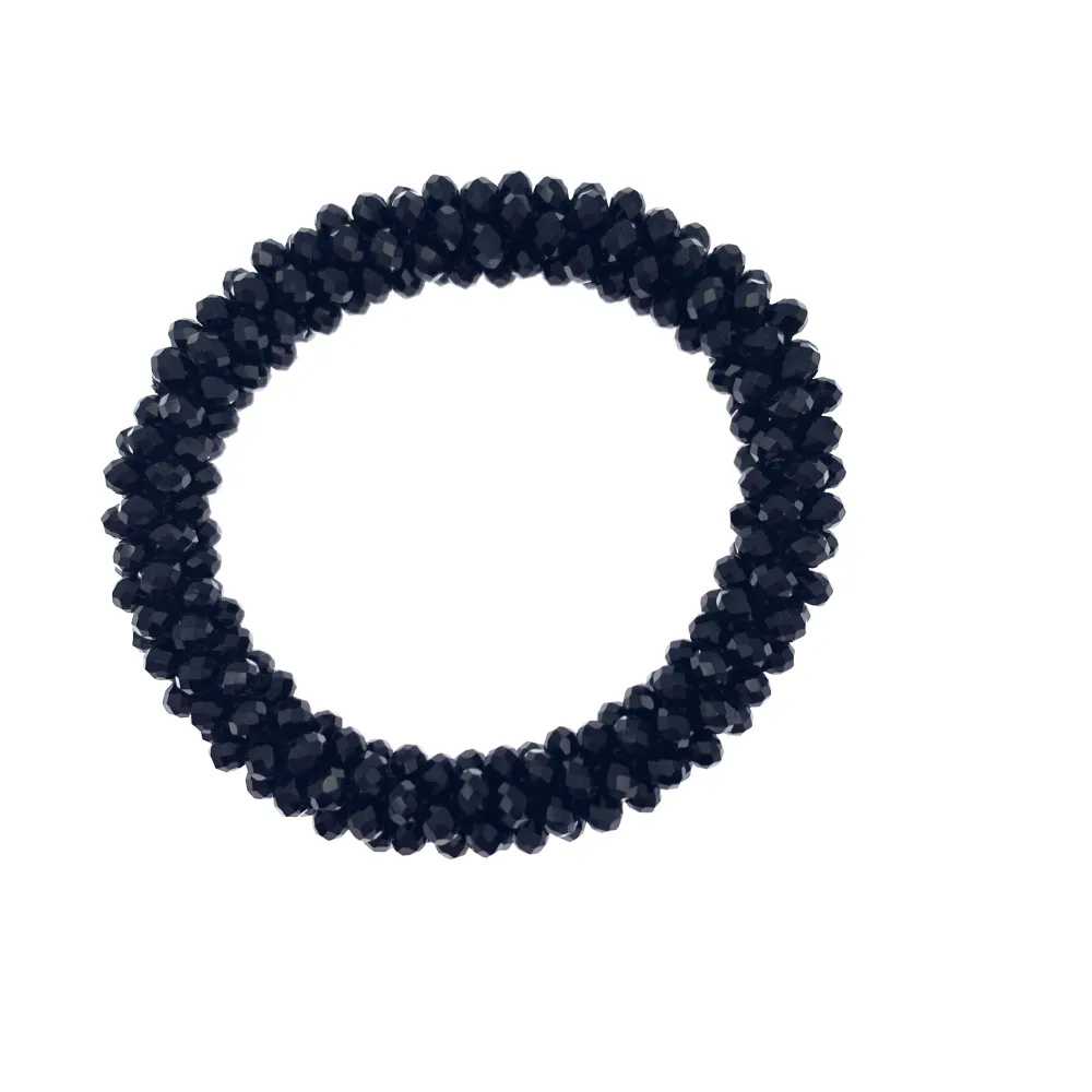 BCE1412-Cristalli Tonalità Verde - Bracciale Elastico - BCE1412-Cristalli Tonalità Blu- Bracciale Elastico