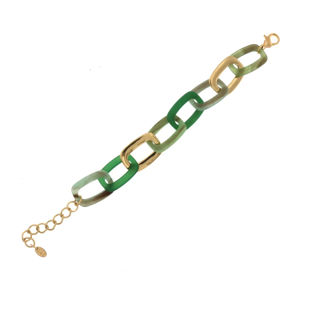 BMR7205-Catena Opaca- Bracciale in Resina - BMM-YSL1637