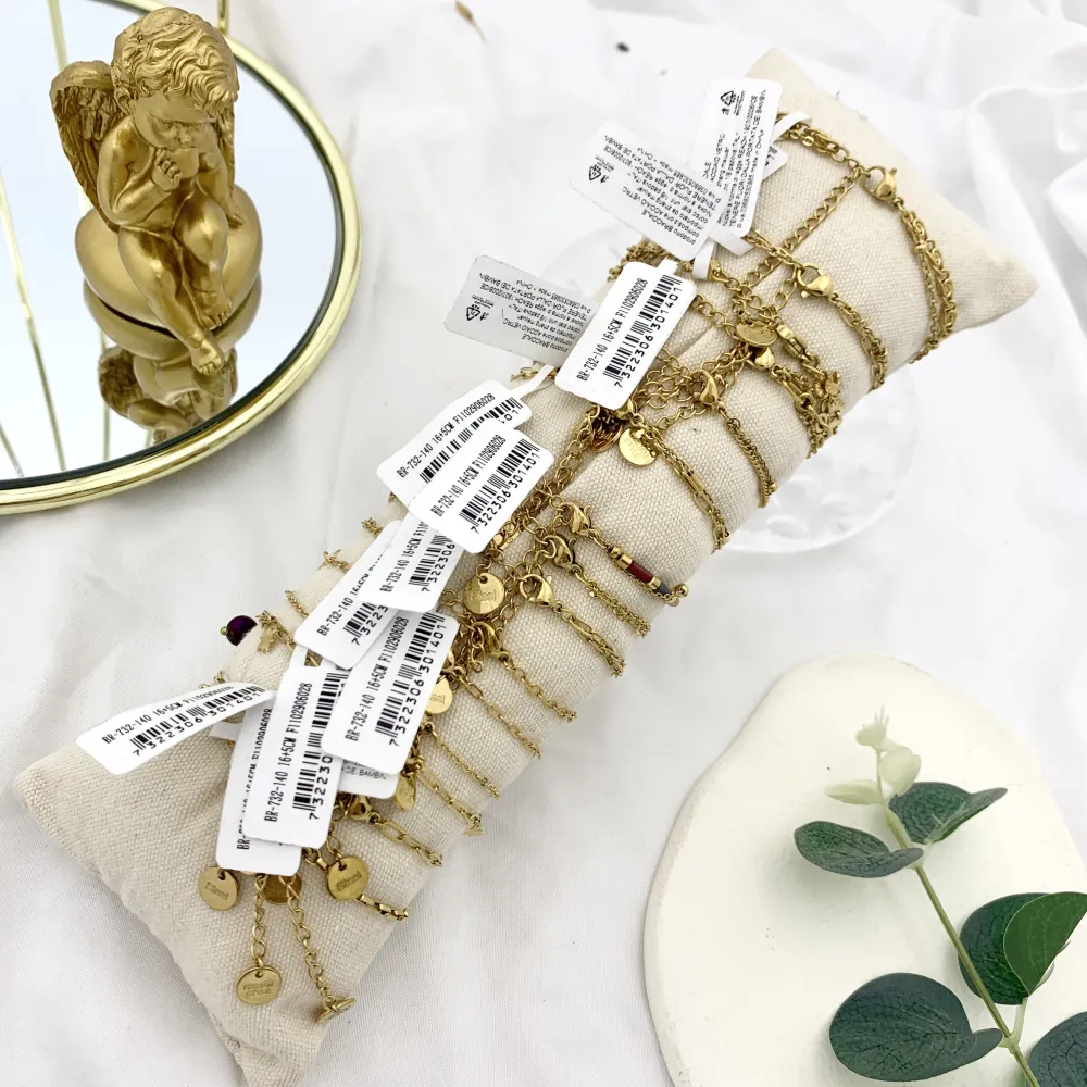 Mix Soggetti-15pz Bracciali in Acciaio - BPA-732-140 MULTICOLOR