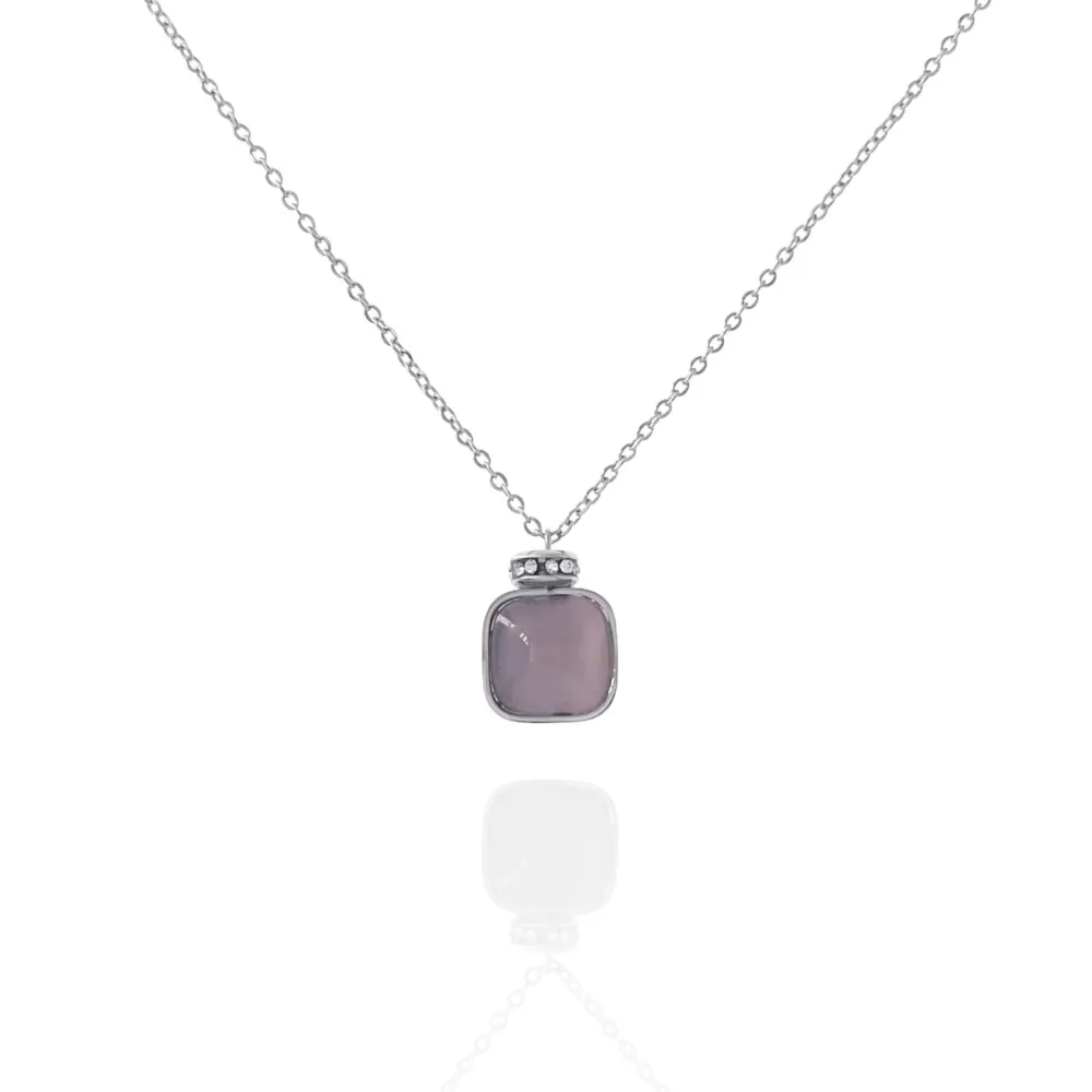 Serpente -Collana Corta in Acciaio - CAC-103-AA1272N