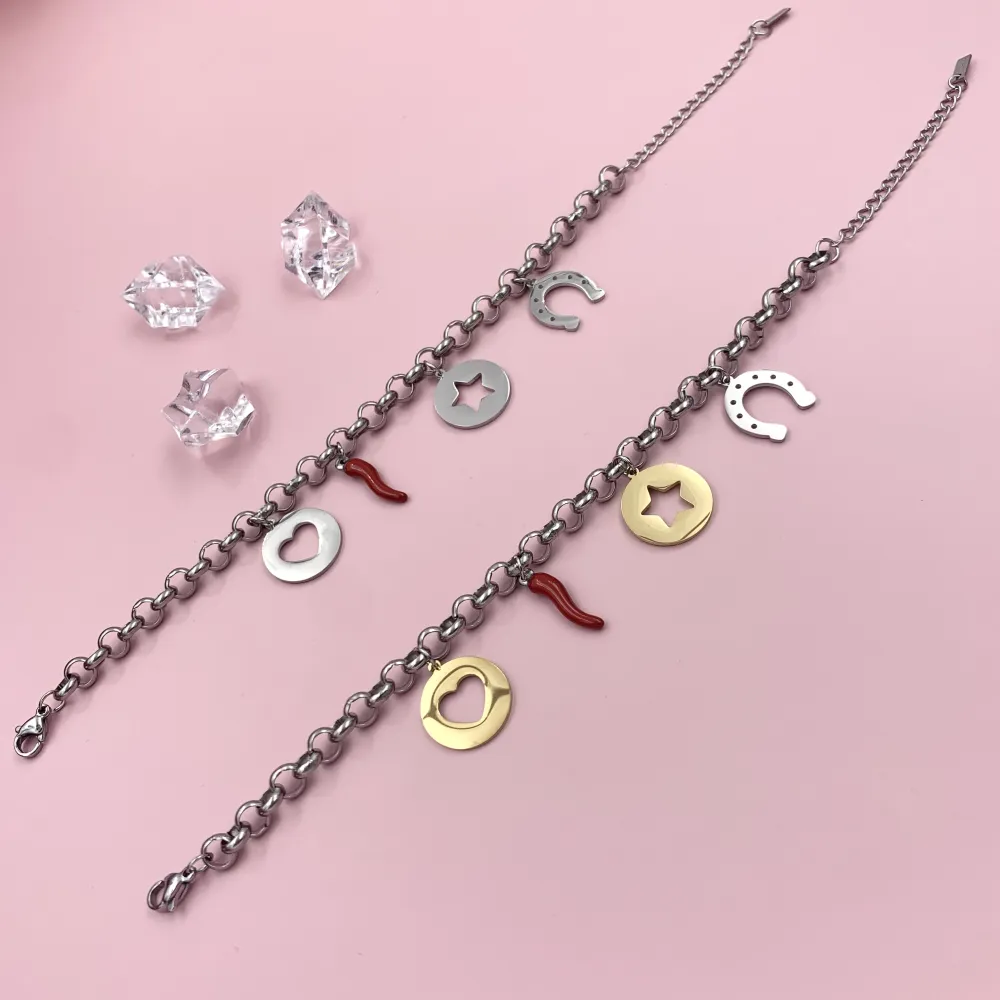 BAC2310-Fortuna Cornino-Bracciale in Acciaio con Chiusura_2