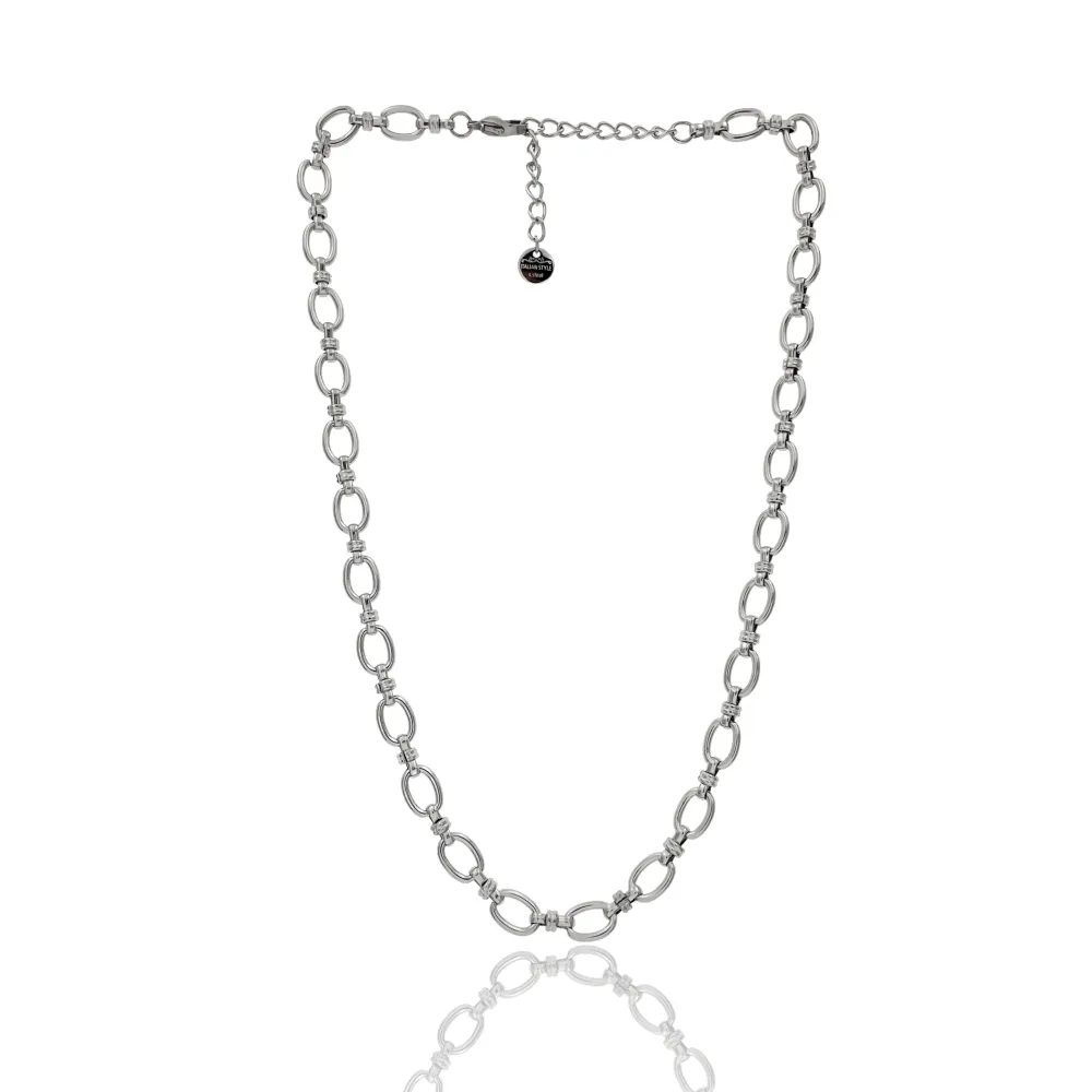 Catena-Collana Corta in Acciaio - CAC-103-AA3418N