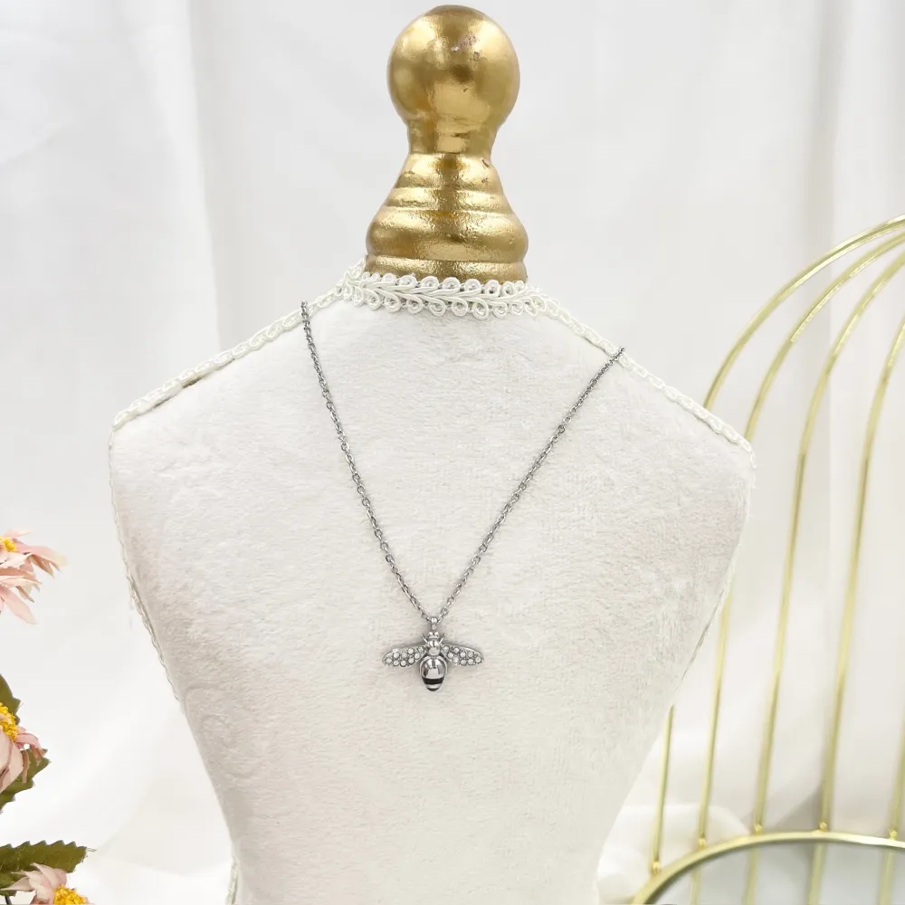 Ape-Collana Corta in Acciaio - CAC-103-AA4185N