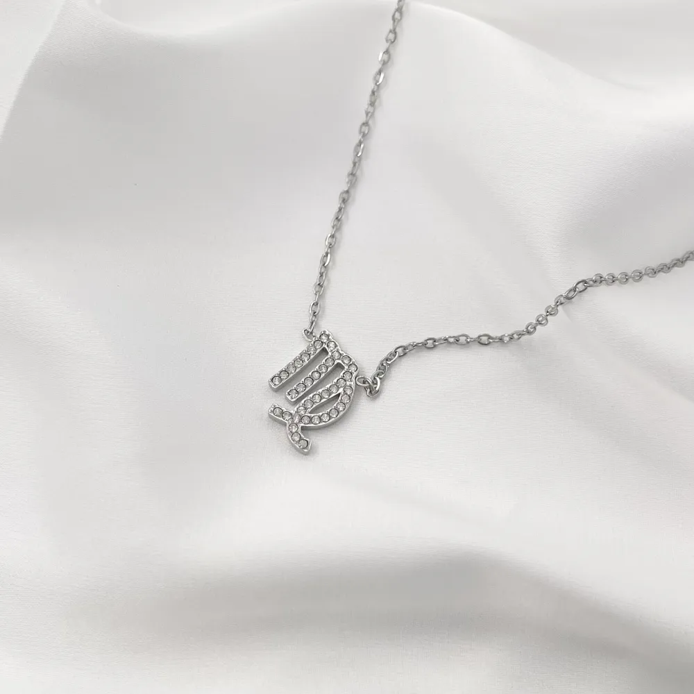 Segni Zodiacali -Collana Corta in Acciaio - CAC-103-AA52N Acciaio