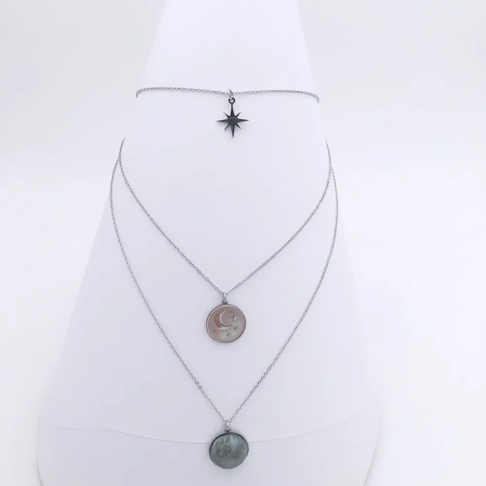 Multifilo collana acciaio - CAC-104-SD-100