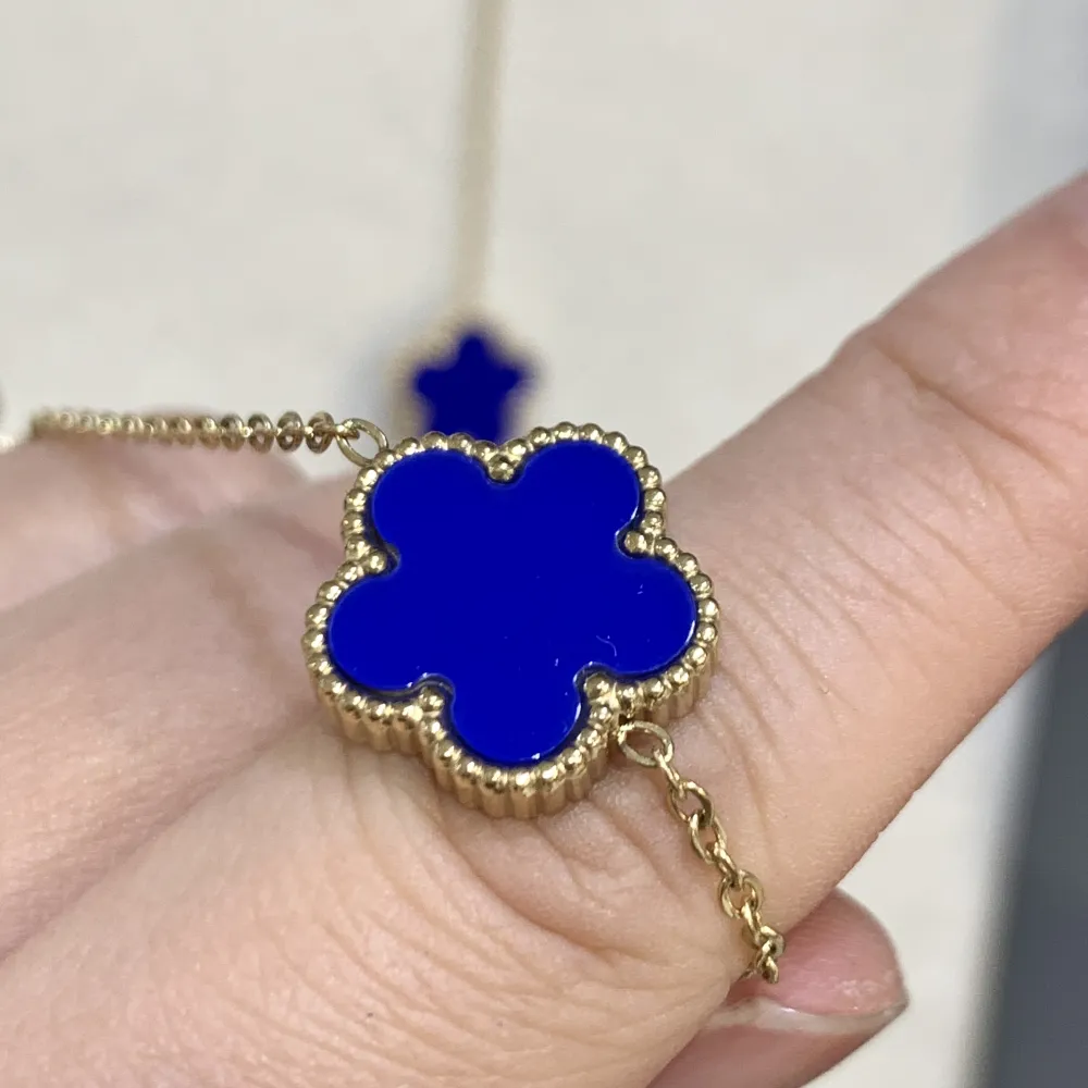 Fiore-Collana Lunga in Acciaio - CAL-413-2523 G