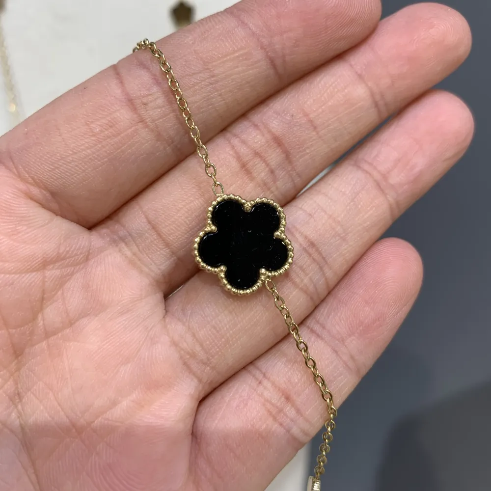 Fiore-Collana Lunga in Acciaio - CAL-413-2523 G