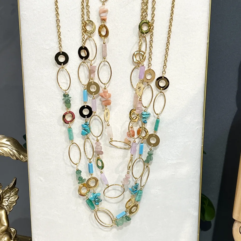 Catena-Collana Lunga in Acciaio - CAL-765-30