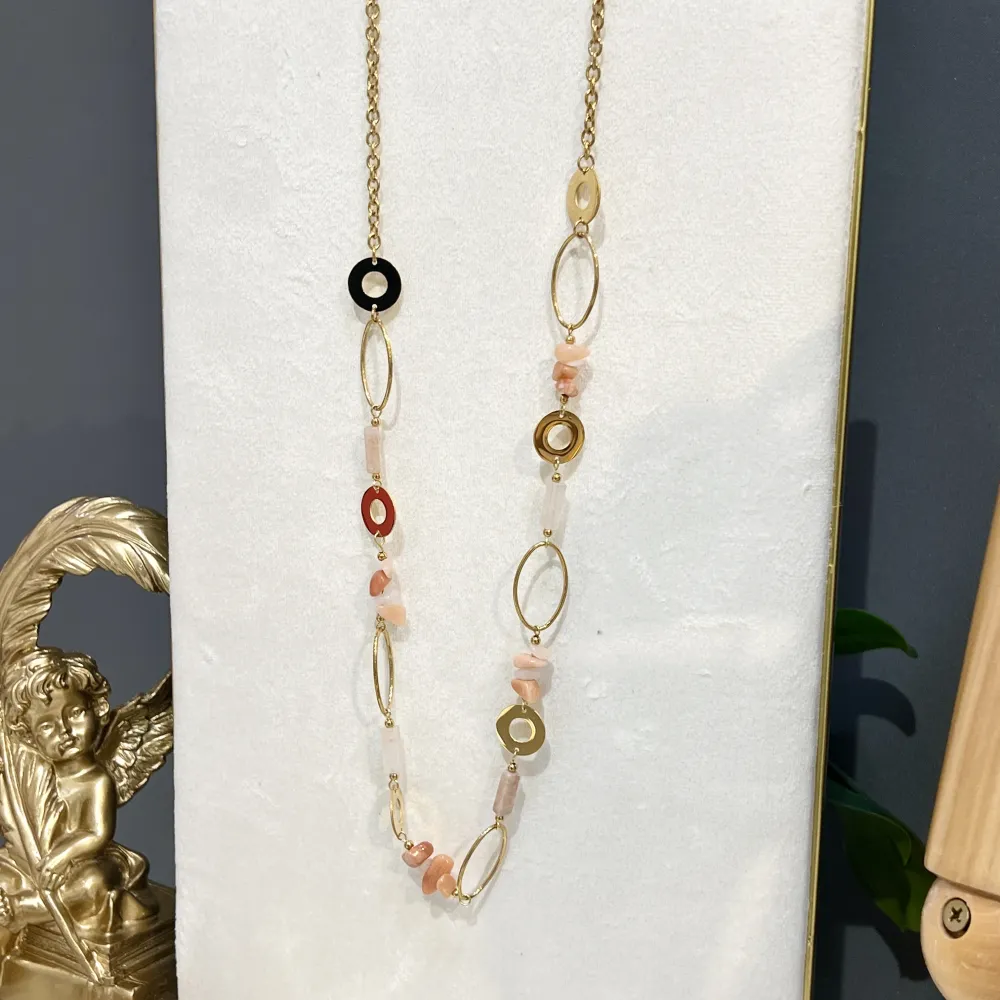 Catena-Collana Lunga in Acciaio - CAL-765-30