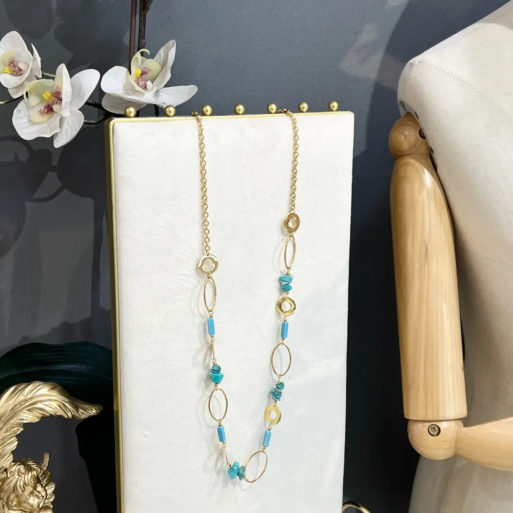 Catena-Collana Lunga in Acciaio - CAL-765-30