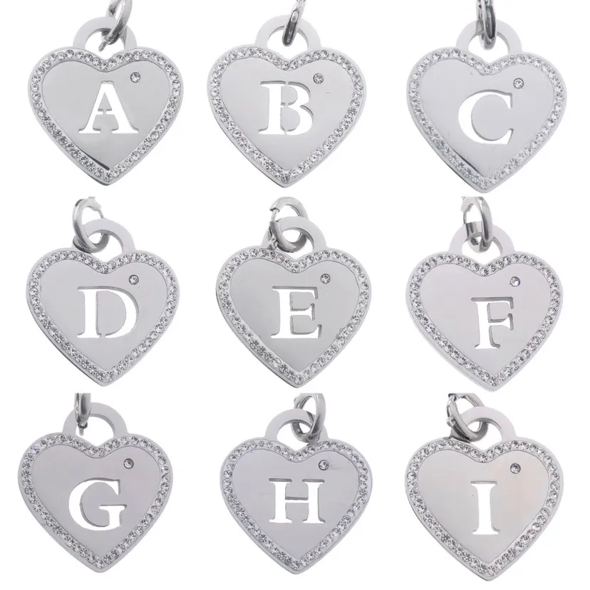 Cio-Iniziali 4120 - Ciondolo in Acciaio - CIO-413-89